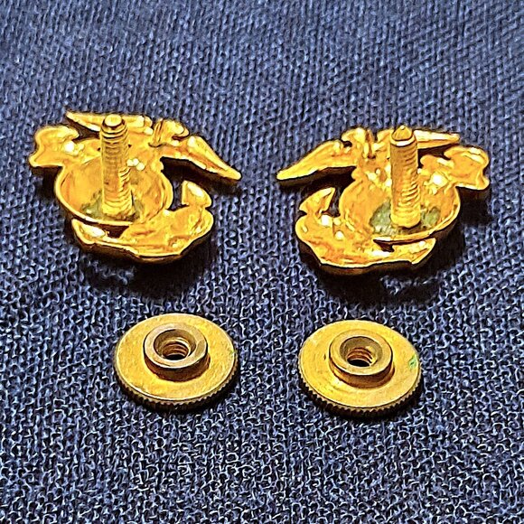 U.S. Marine Corps Gold Eagle, Globe & Anchor (EGA) Lapel Pins - Picture 10 of 10